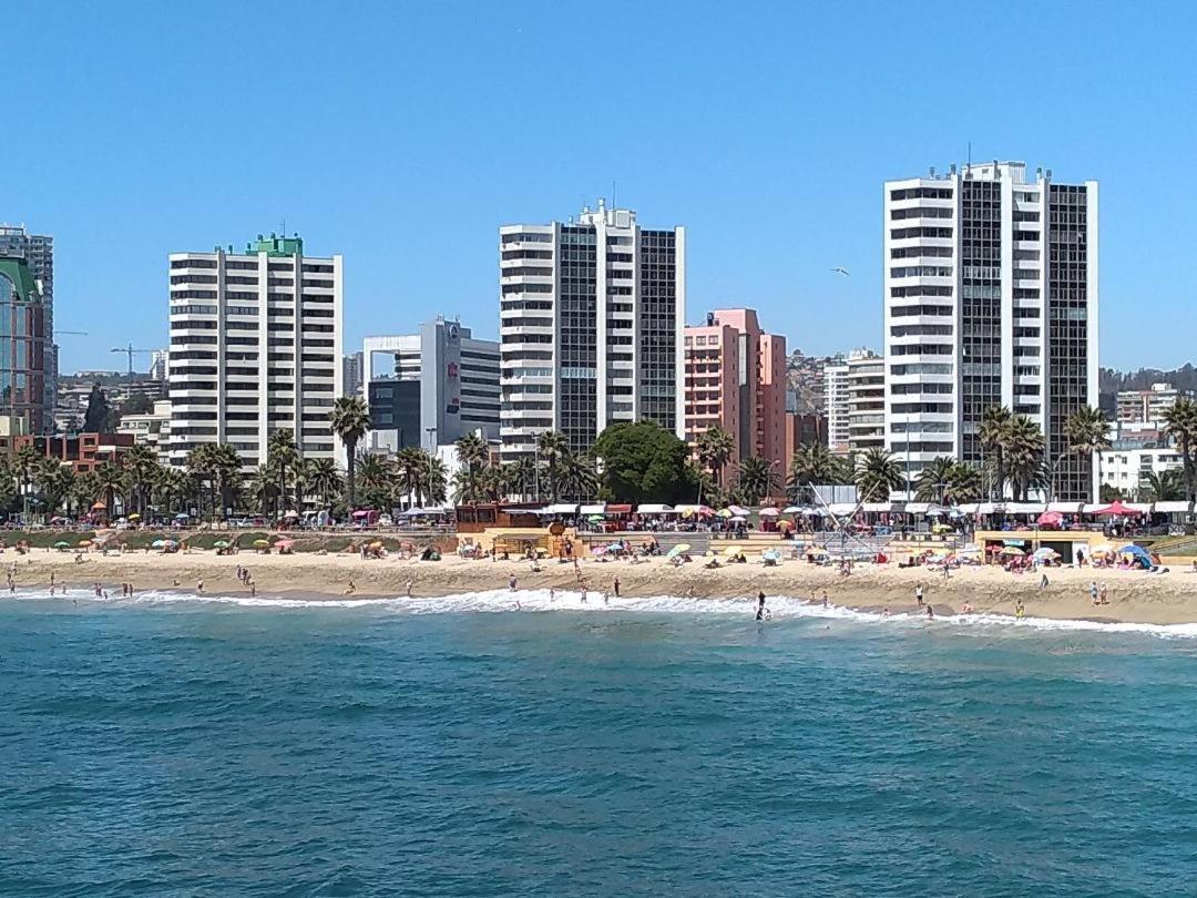 Departamento Renaca Maravillosa Vista Al Mar Apartamento